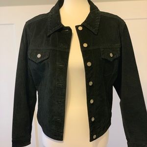 Jou Jou Skins Black Suede Leather Jacket